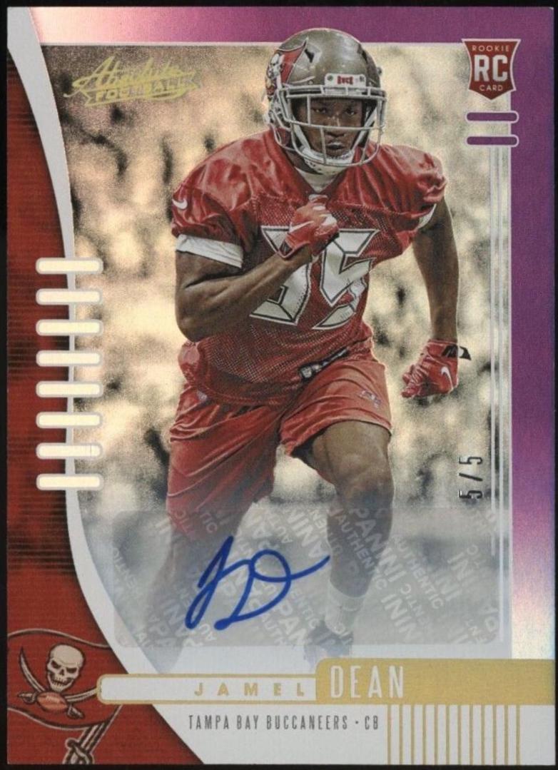Jamel Dean [Spectrum Purple Autograph] #192