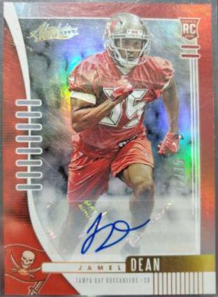 Jamel Dean [Spectrum Red Autograph] #192