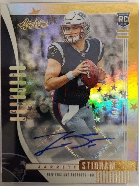 Jarrett Stidham [Gold Stars Autograph] #122