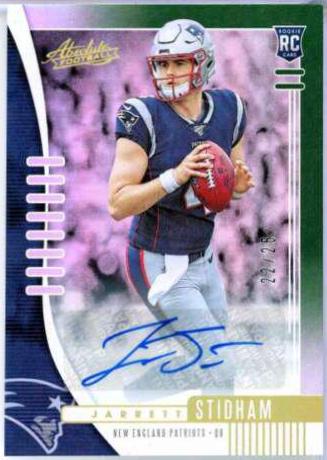 Jarrett Stidham [Spectrum Green Autograph] #122