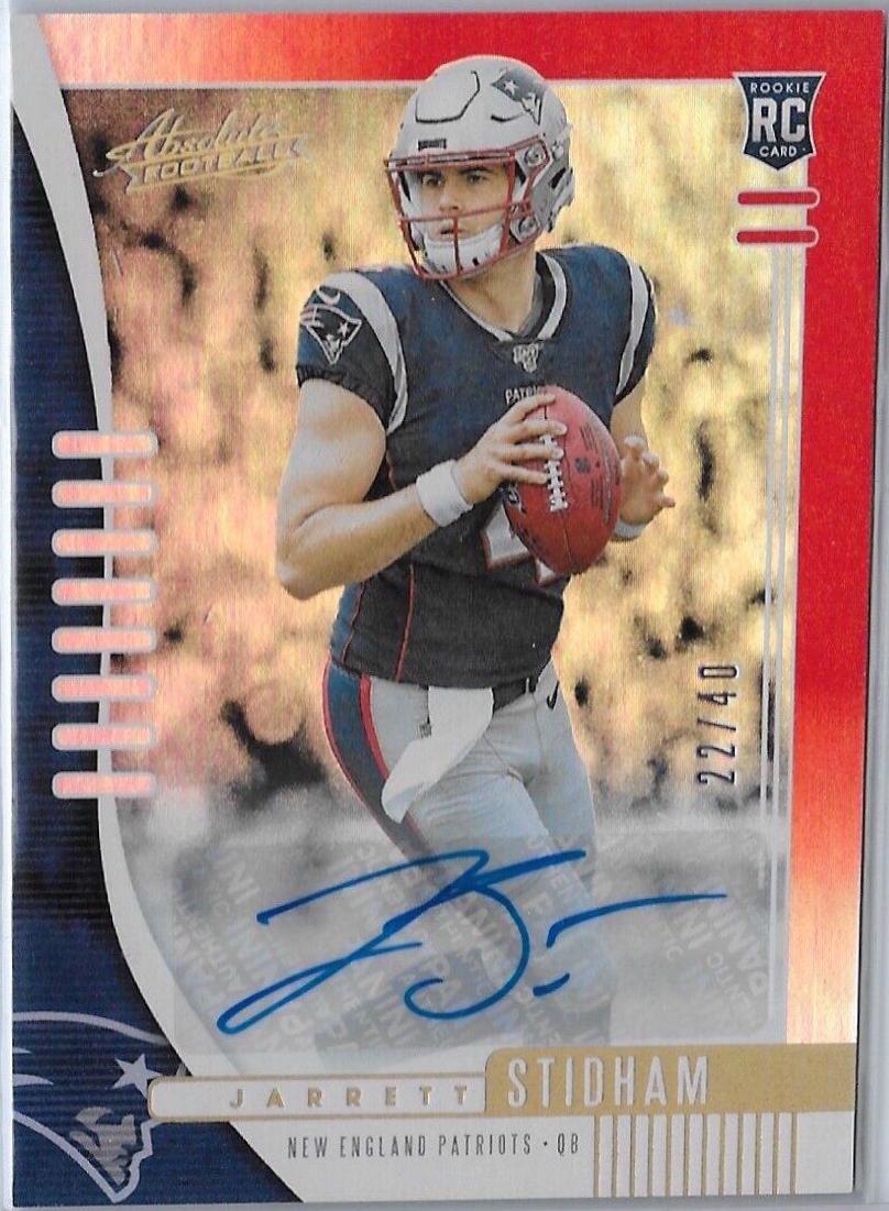 Jarrett Stidham [Spectrum Red Autograph] #122