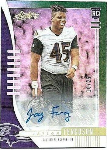 Jaylon Ferguson [Spectrum Green Autograph] #142