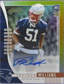 Joejuan Williams [Spectrum Gold Autograph] #166