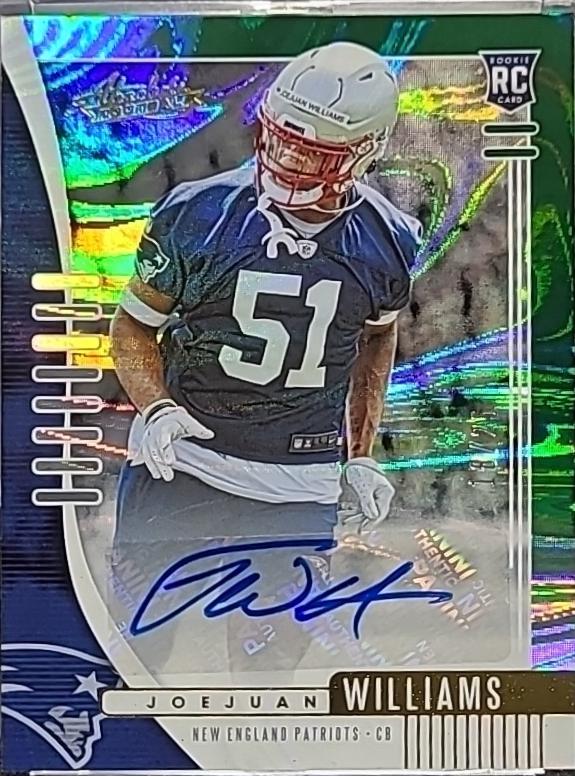 Joejuan Williams [Spectrum Green Autograph] #166