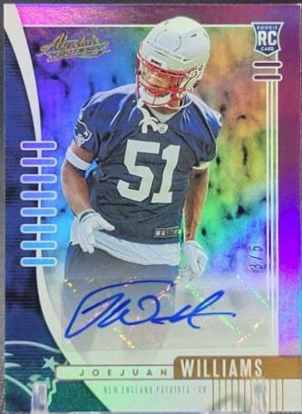 Joejuan Williams [Spectrum Purple Autograph] #166
