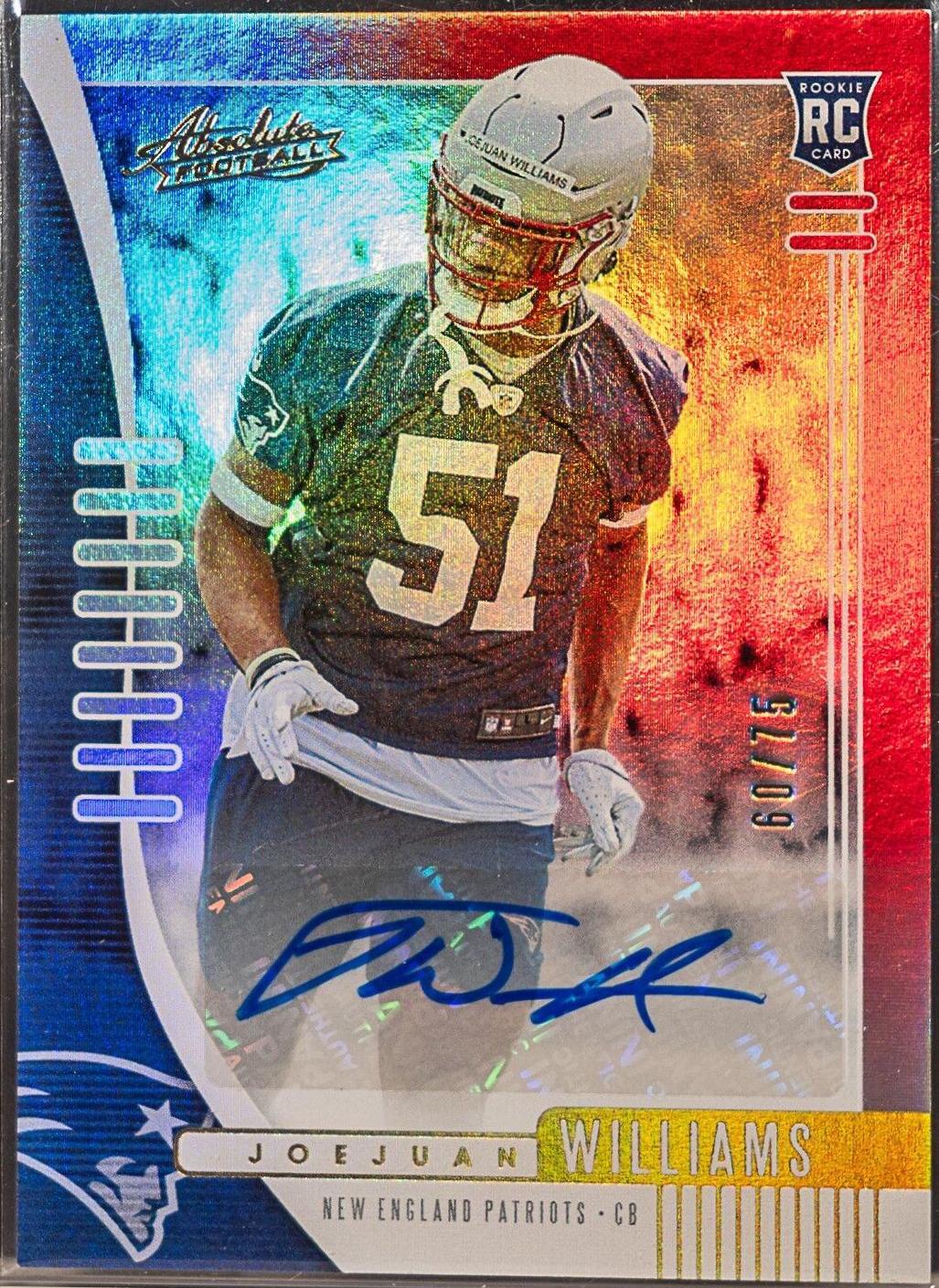 Joejuan Williams [Spectrum Red Autograph] #166