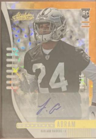 Johnathan Abram [Spectrum Autograph] #182