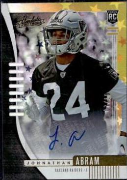 Johnathan Abram [Spectrum Gold Autograph] #182