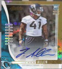 Josh Allen [Gold Stars Autograph] #161