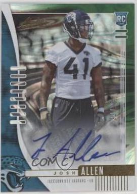 Josh Allen [Green Waves Autograph] #161