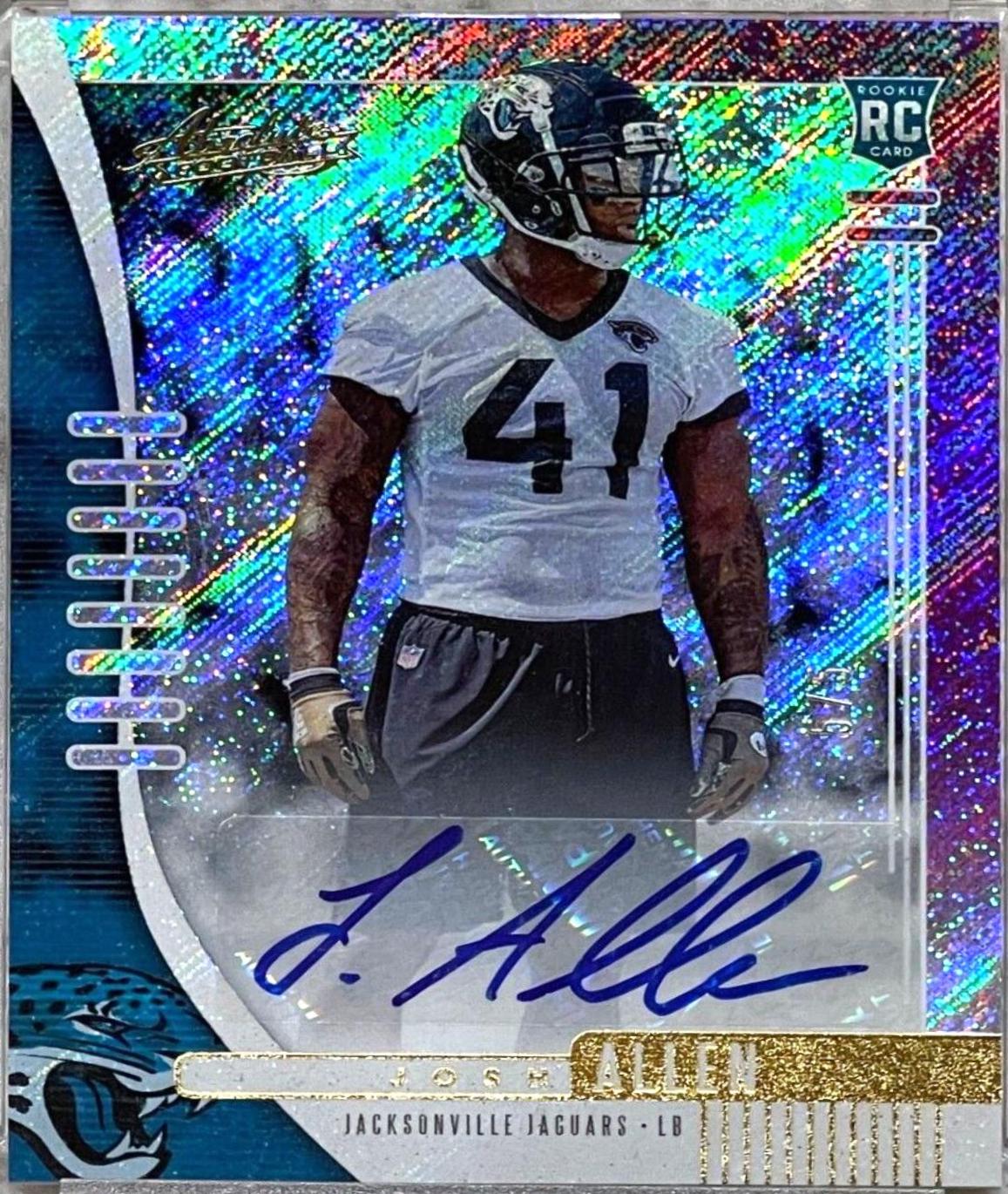 Josh Allen [Purple Rain Autograph] #161