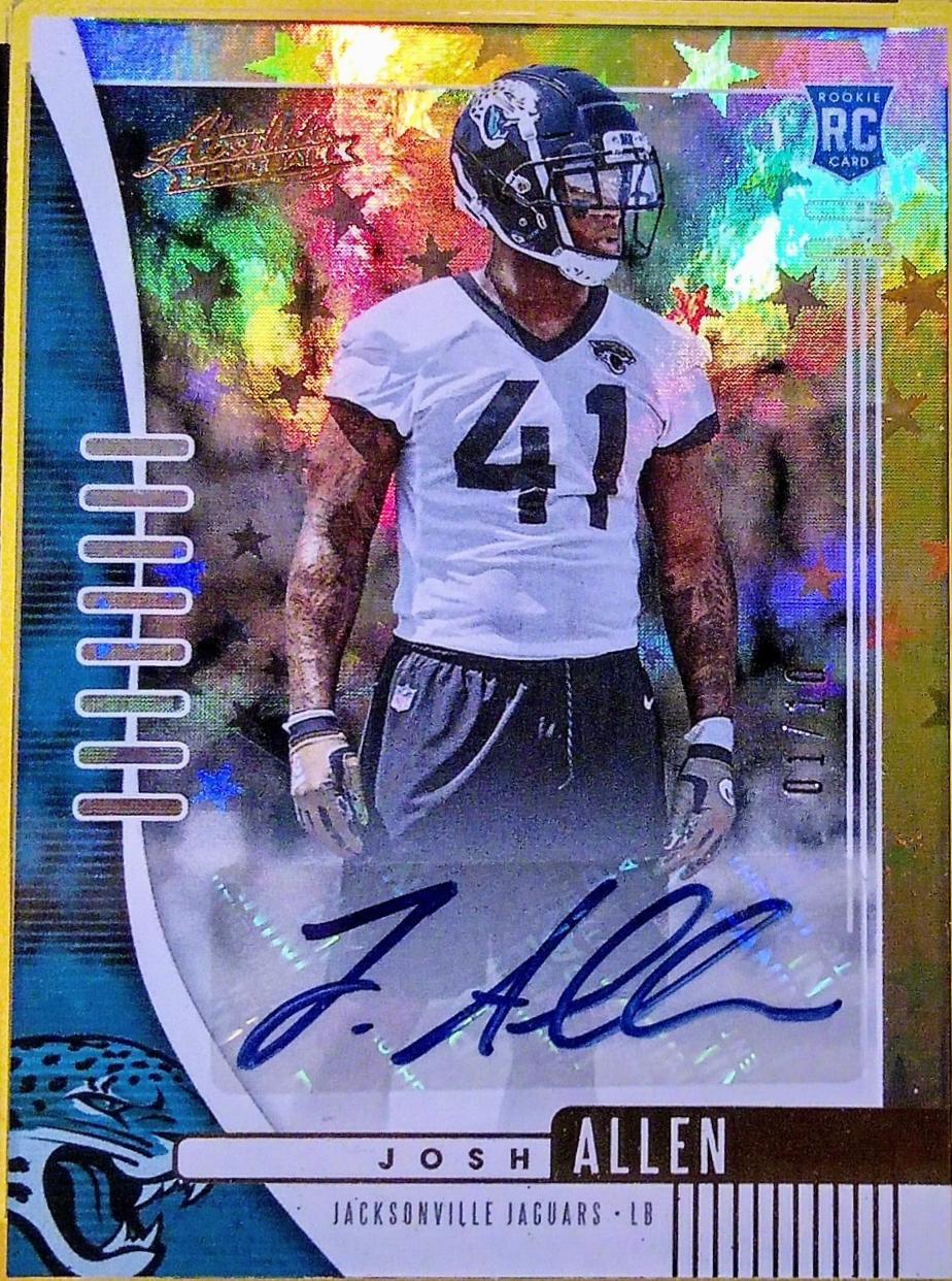 Josh Allen [Spectrum Gold Autograph] #161