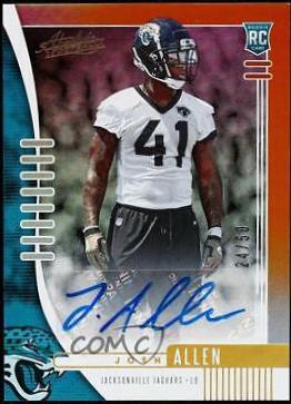 Josh Allen [Spectrum Orange Autograph] #161