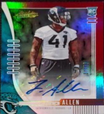 Josh Allen [Spectrum Red Autograph] #161
