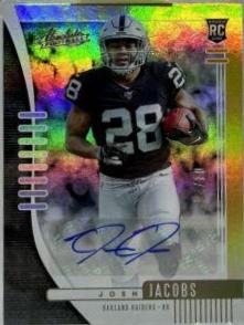 Josh Jacobs [Spectrum Gold Autograph] #124