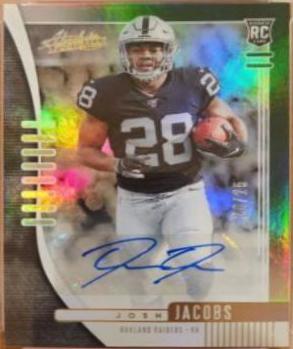 Josh Jacobs [Spectrum Green Autograph] #124