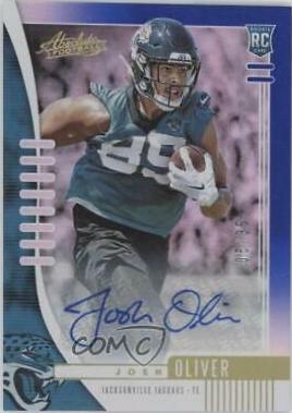 Josh Oliver [Spectrum Blue Autograph] #194