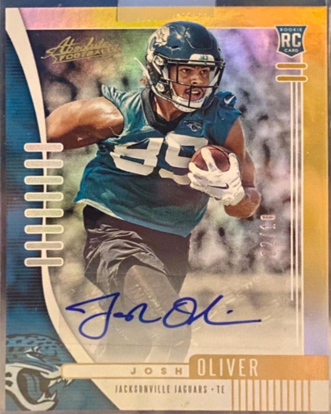 Josh Oliver [Spectrum Gold Autograph] #194