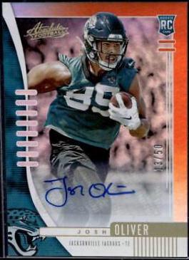 Josh Oliver [Spectrum Orange Autograph] #194