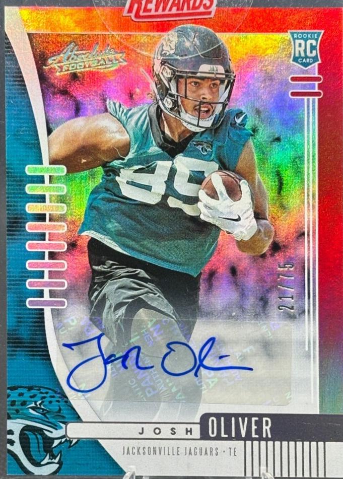 Josh Oliver [Spectrum Red Autograph] #194
