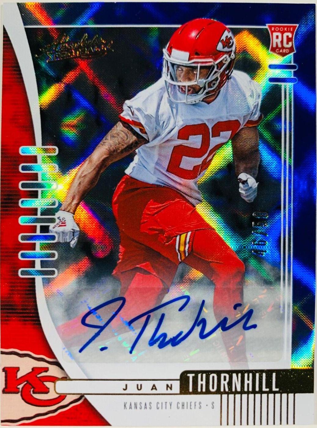 Juan Thornhill [Blue Diamonds Autograph] #164