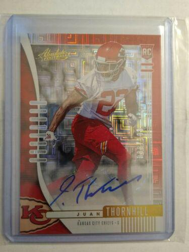 Juan Thornhill [Red Squares Autograph] #164
