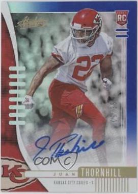 Juan Thornhill [Spectrum Blue Autograph] #164