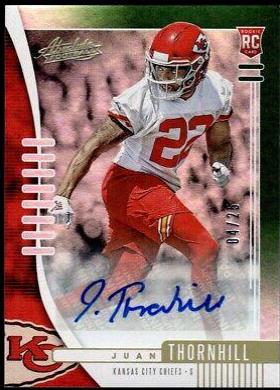 Juan Thornhill [Spectrum Green Autograph] #164