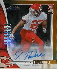 Juan Thornhill [Spectrum Orange Autograph] #164