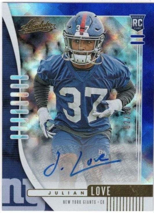 Julian Love [Blue Diamonds Autograph] #176