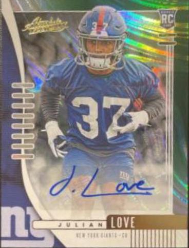 Julian Love [Green Waves Autograph] #176