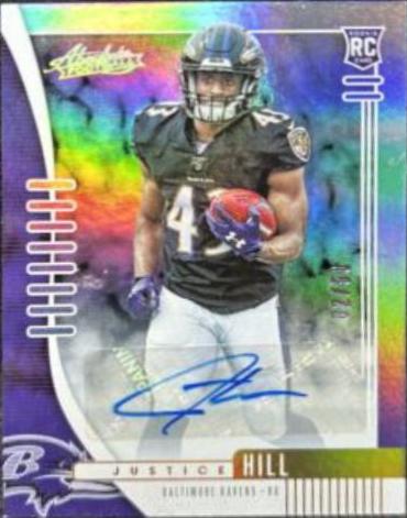 Justice Hill [Spectrum Autograph] #125
