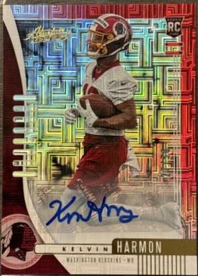 Kelvin Harmon [Red Squares Autograph] #196