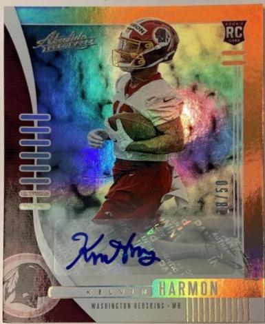 Kelvin Harmon [Spectrum Orange Autograph] #196