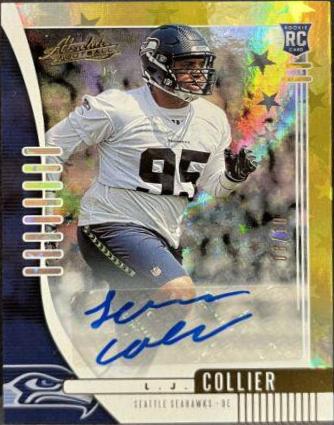 L.J. Collier [Spectrum Gold Autograph] #188