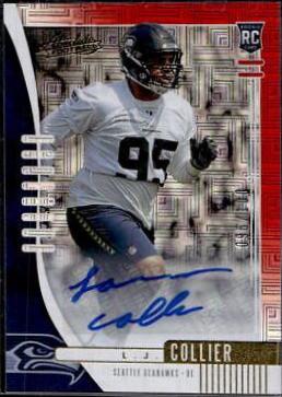 L.J. Collier [Spectrum Red Autograph] #188