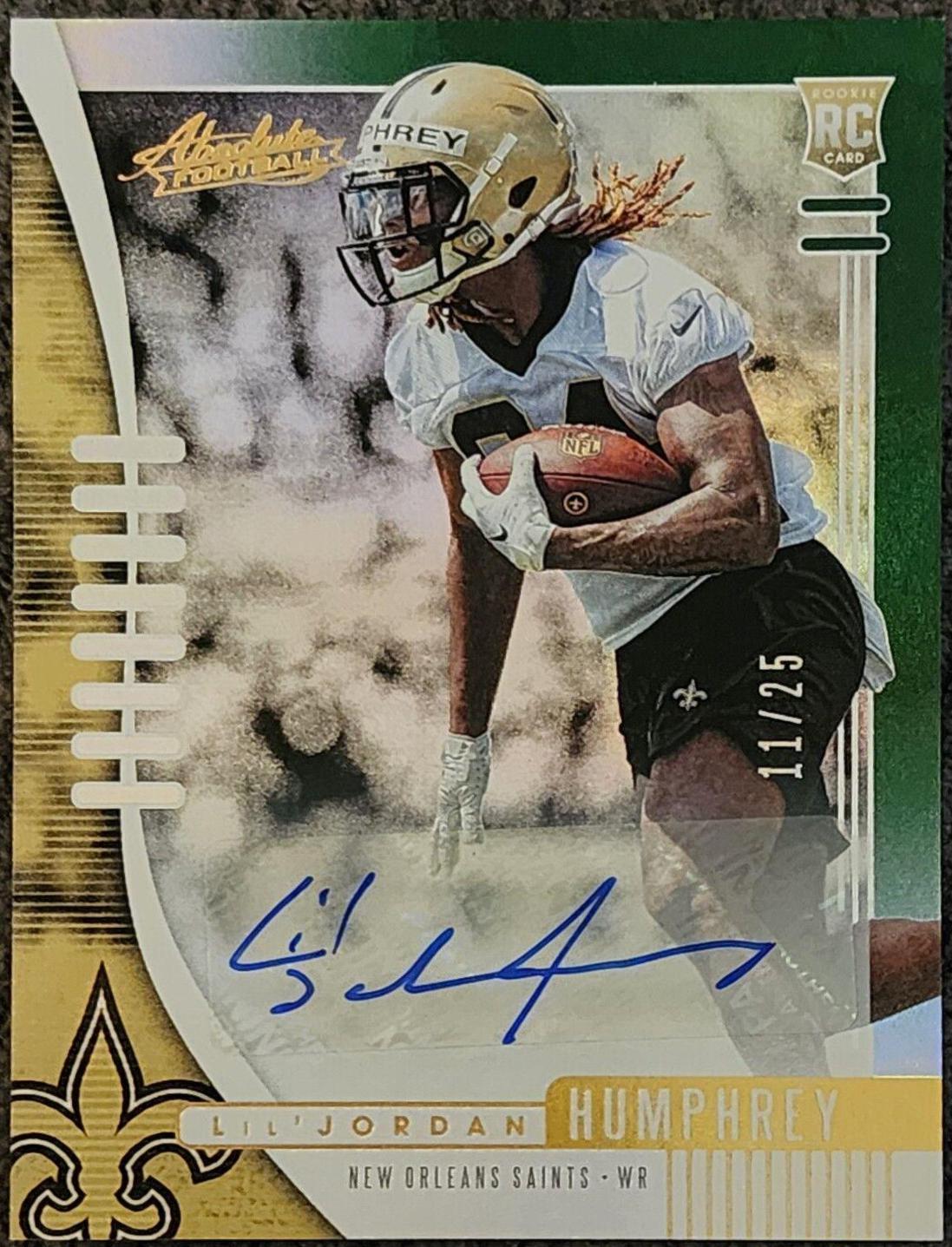 Lil'Jordan Humphrey [Spectrum Green Autograph] #174
