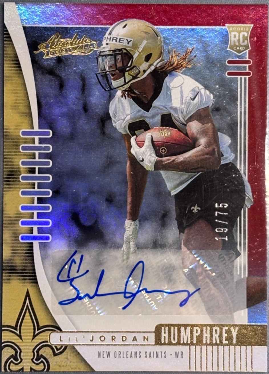 Lil'Jordan Humphrey [Spectrum Red Autograph] #174