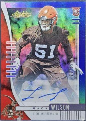 Mack Wilson [Spectrum Blue Autograph] #152