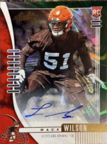 Mack Wilson [Spectrum Green Autograph] #152