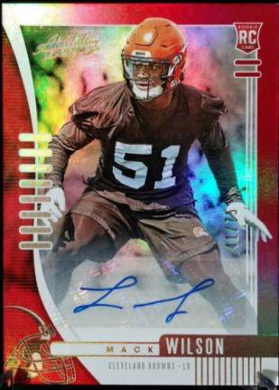 Mack Wilson [Spectrum Red Autograph] #152
