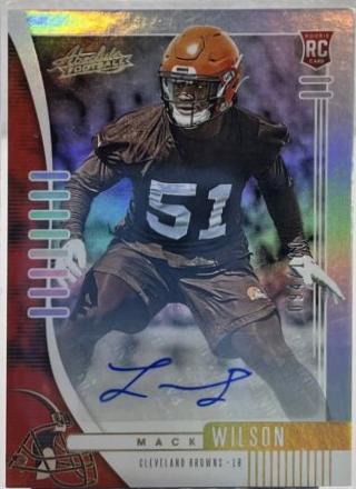 Mack Wilson [Spectrum Red] #152