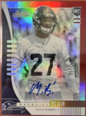 Marquise Blair [Spectrum Red Autograph] #179