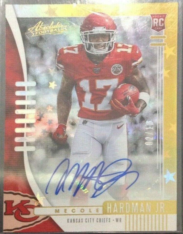 Mecole Hardman Jr. [Gold Stars Autograph] #128