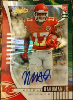 Mecole Hardman Jr. [Green Waves Autograph] #128