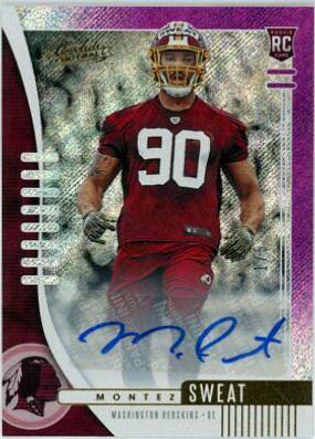 Montez Sweat [Purple Rain Autograph] #195