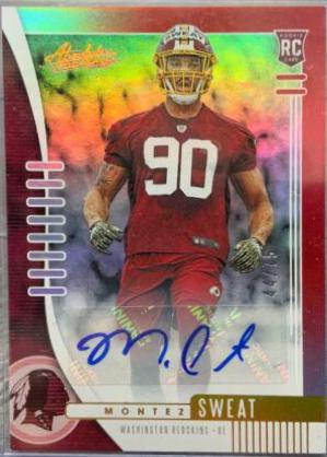 Montez Sweat [Spectrum Autograph] #195
