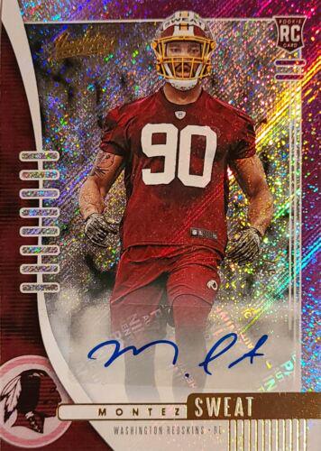 Montez Sweat [Spectrum Purple Autograph] #195