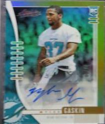 Myles Gaskin [Spectrum Gold Autograph] #169