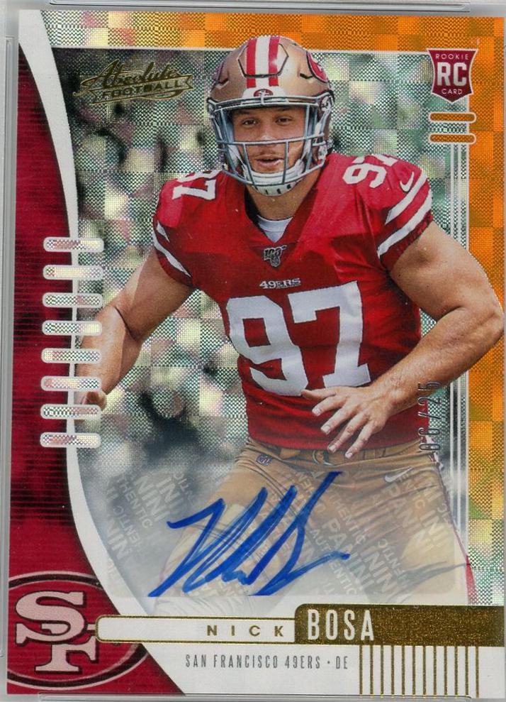 Nick Bosa [Spectrum Orange Autograph] #131